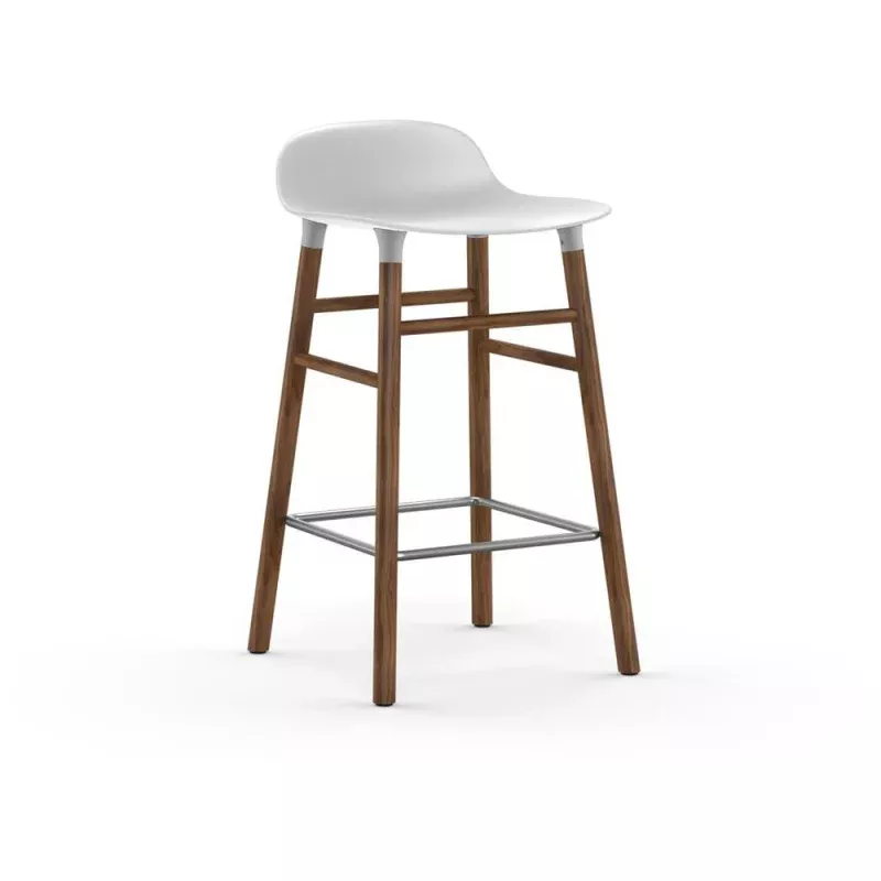 Normann Copenhagen Form Barstool 65 cm Walnut