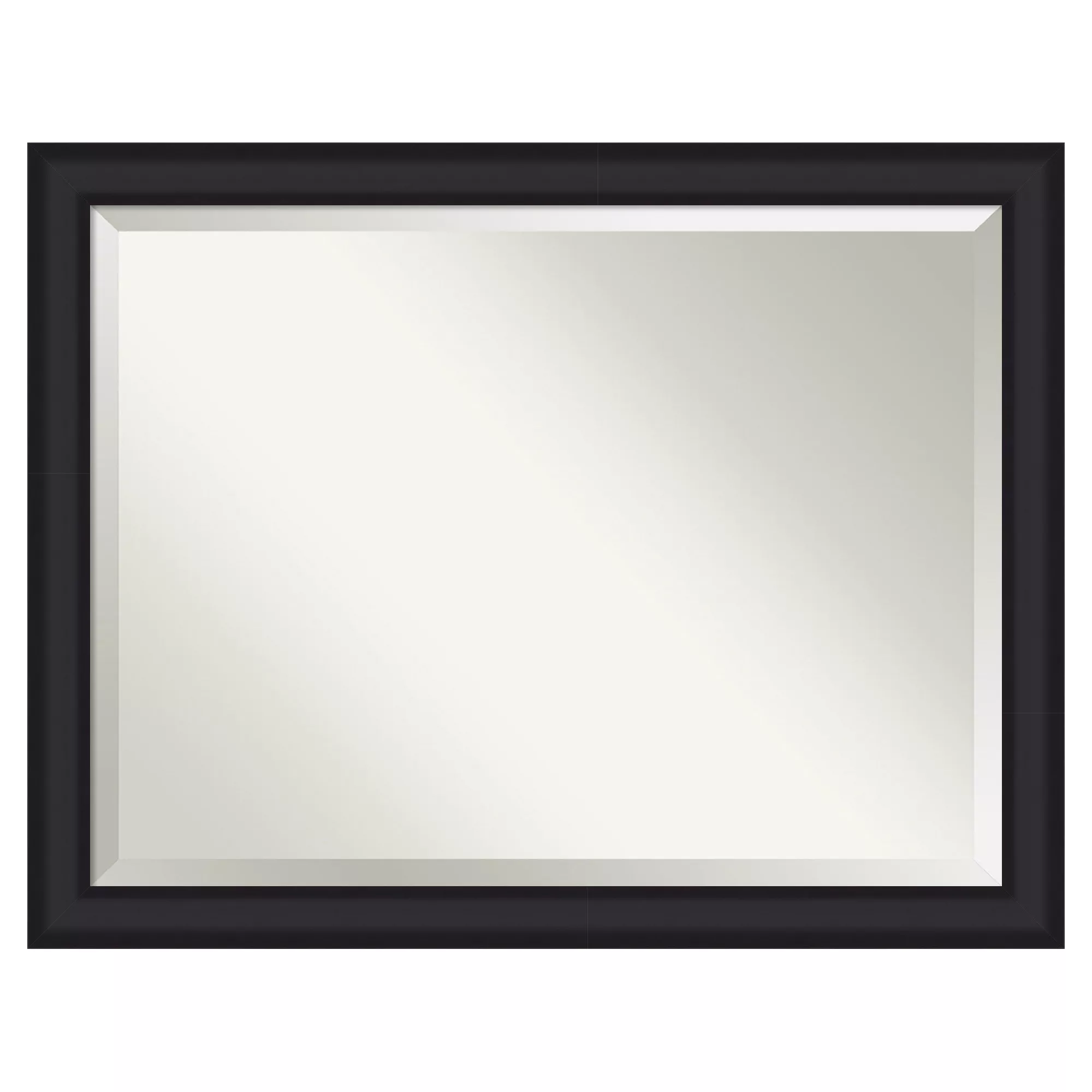 Oliver Beveled Wood Framed Wall Mirror