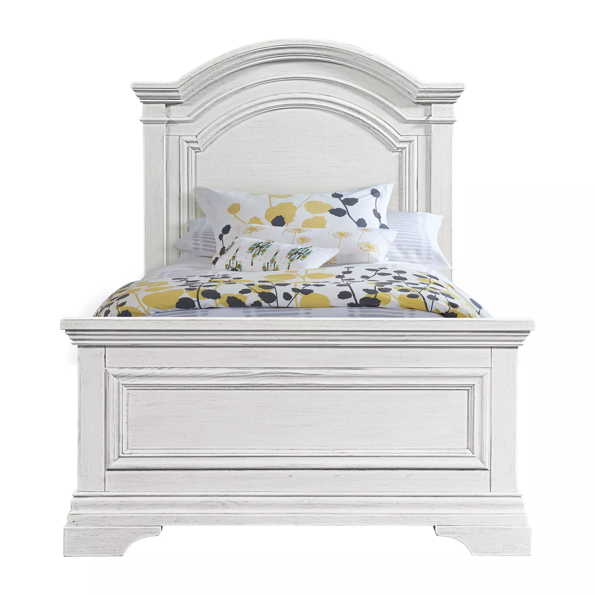 Olivia White Twin Bed