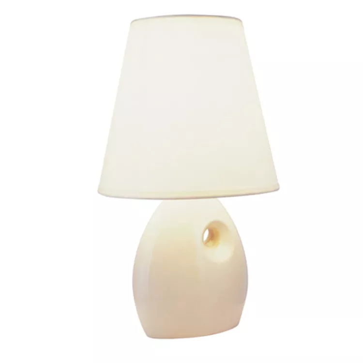 ORE International 13" Ceramic Table Lamp