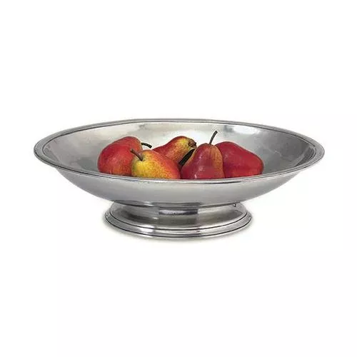 Oval Footed Centerpiece by Match Pewter