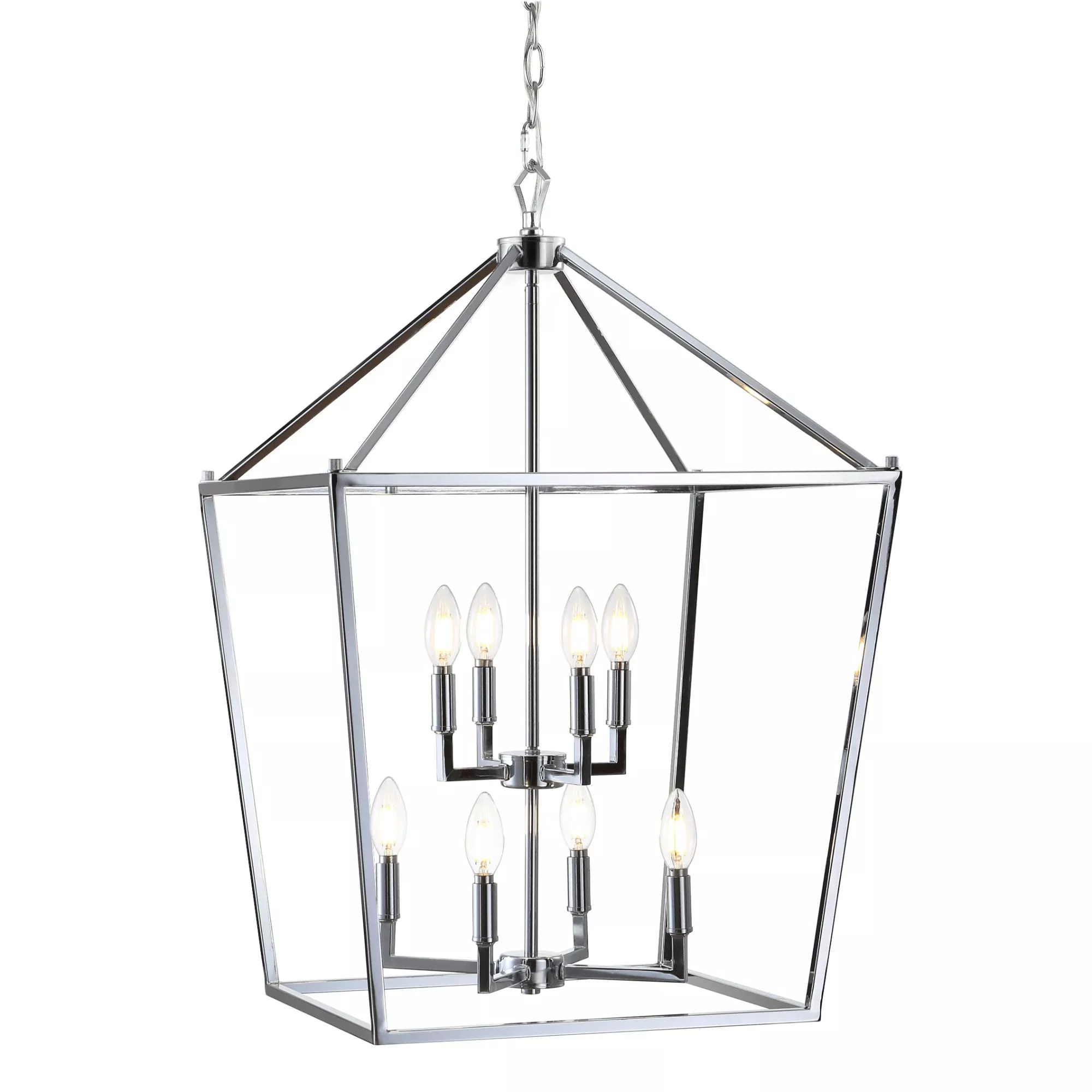 PagodaBulb Lantern Metal LED Pendant