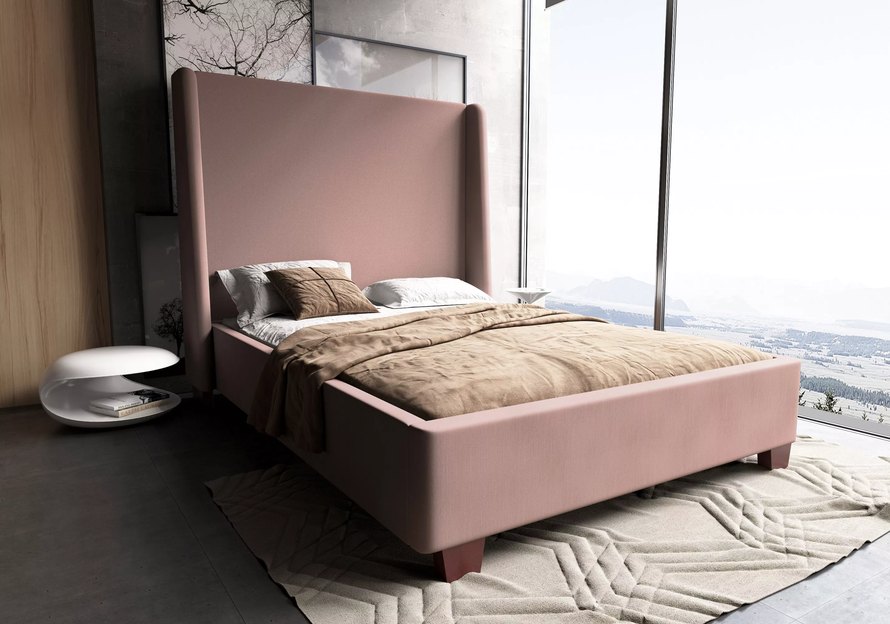 Parlay Pink Full Bed