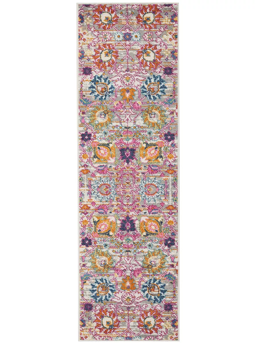 Passion PSN01 Silver 1'10" x 2'10" Rug