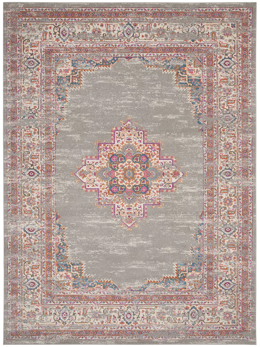 Passion PSN03 Gray 9' x 12' Rug