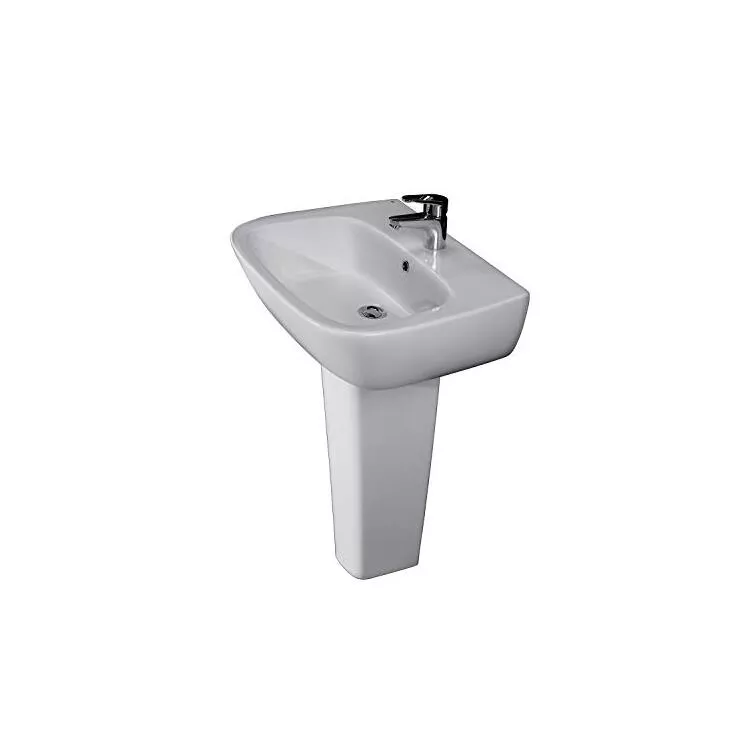 Pedestal Lavatory Rectangular Basin Design - Barclay Products