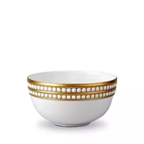 Perlee Gold Cereal Bowl by L'Objet