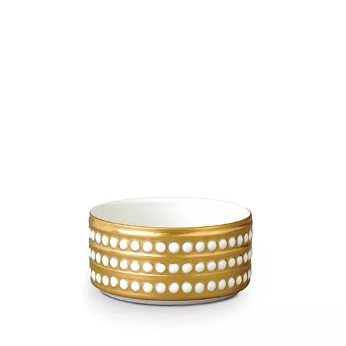 Perlee Gold Deep Bowl by L'Objet
