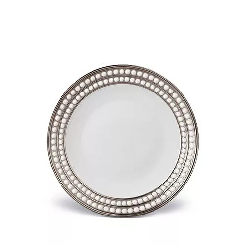 Perlee Platinum Dessert Plate by L'Objet