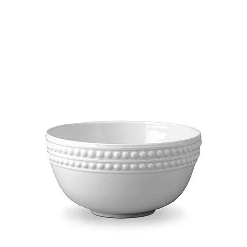 Perlee White Cereal Bowl by L'Objet