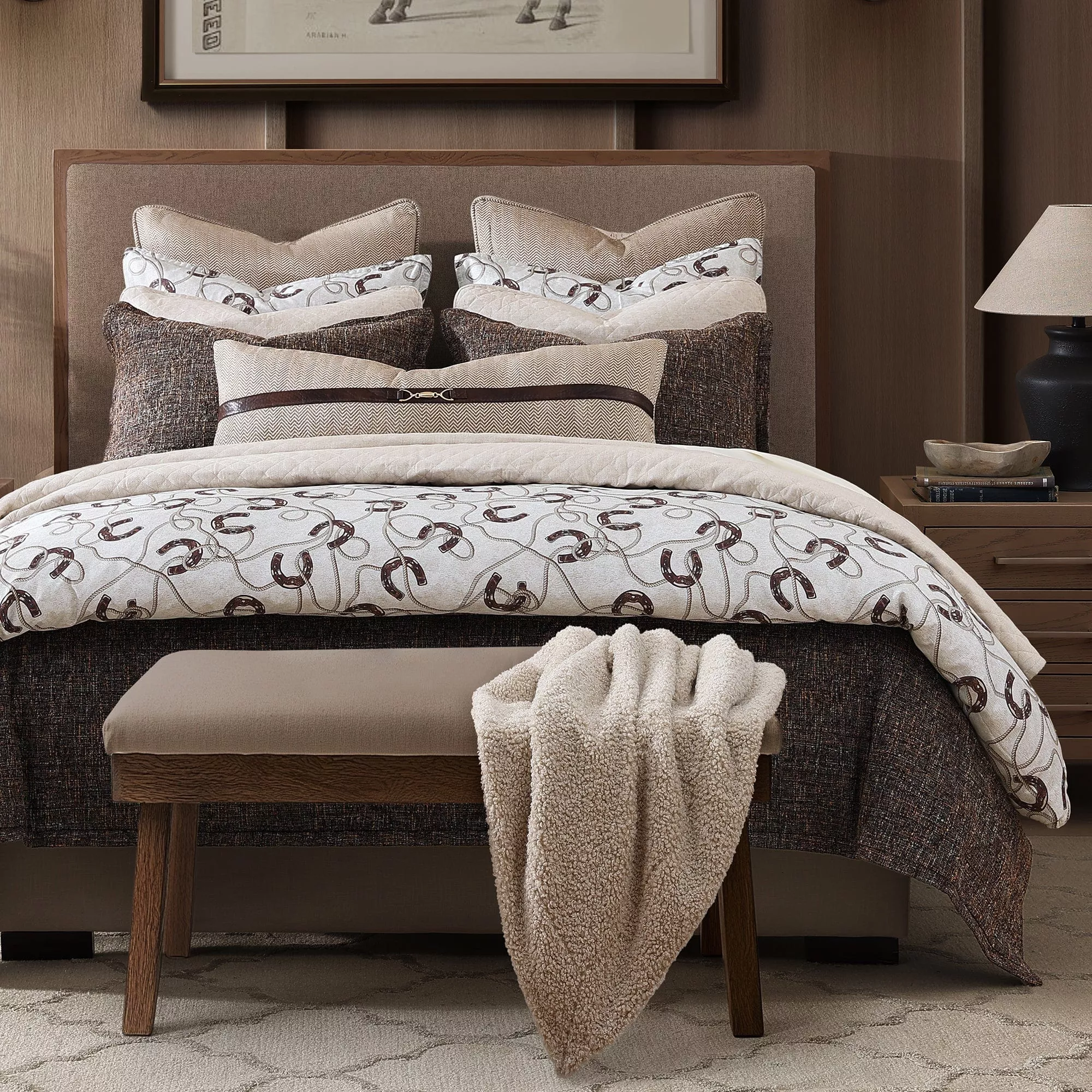 Pierre Equestrian Queen Comforter Set