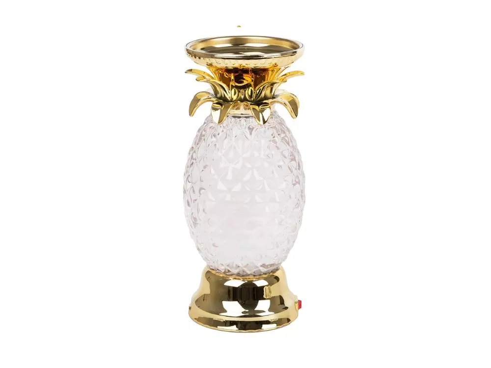 Pineapple LED Table Lamp 10 Inch Color Changing Water Globe Decorative Light