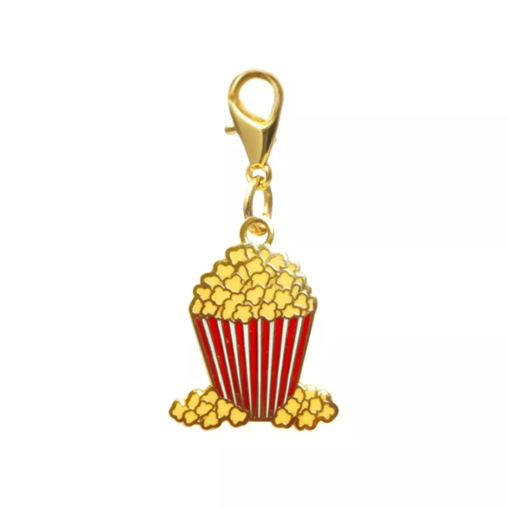 Popcorn Pet Collar Charm