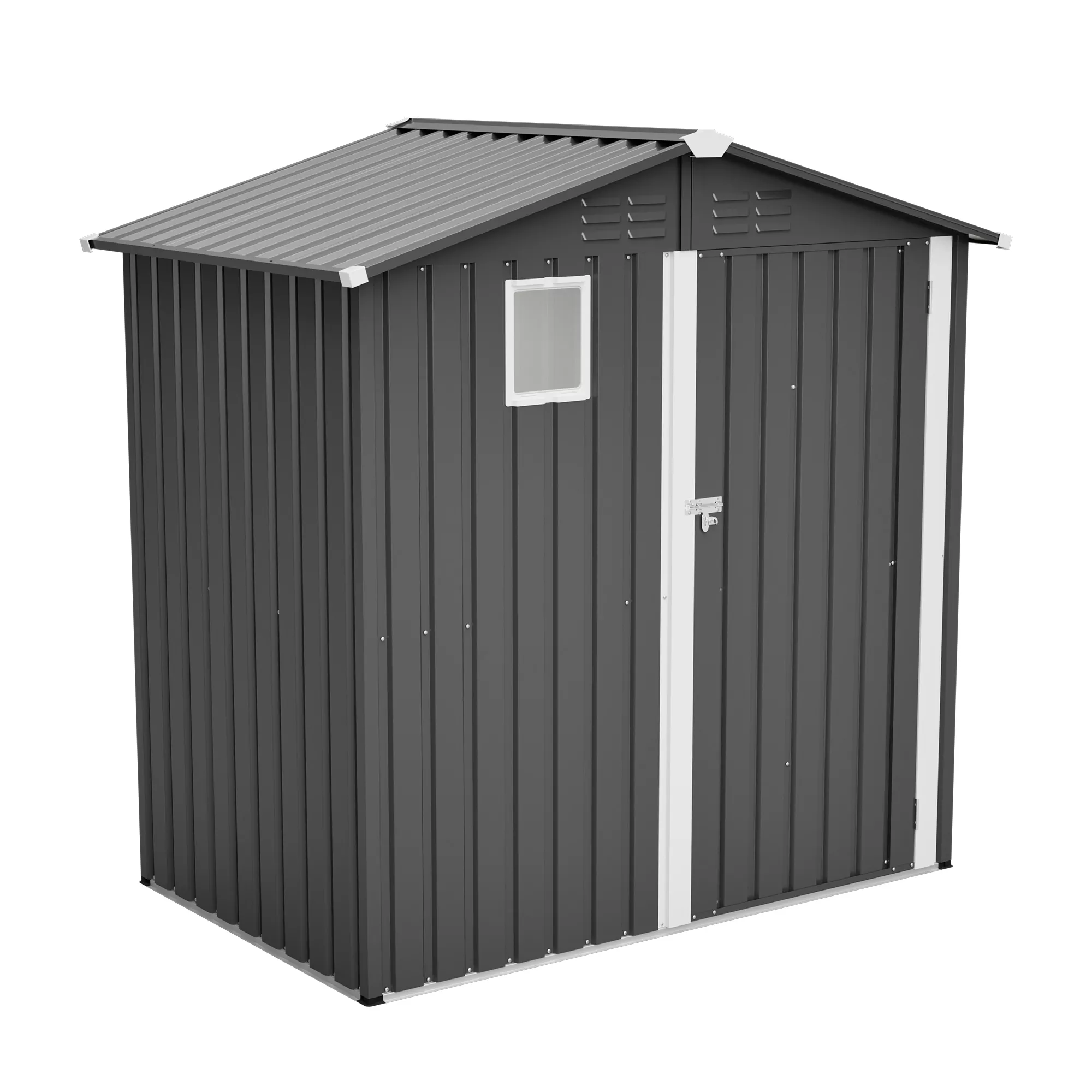 Pothuk Metal Outdoor Storage Shed