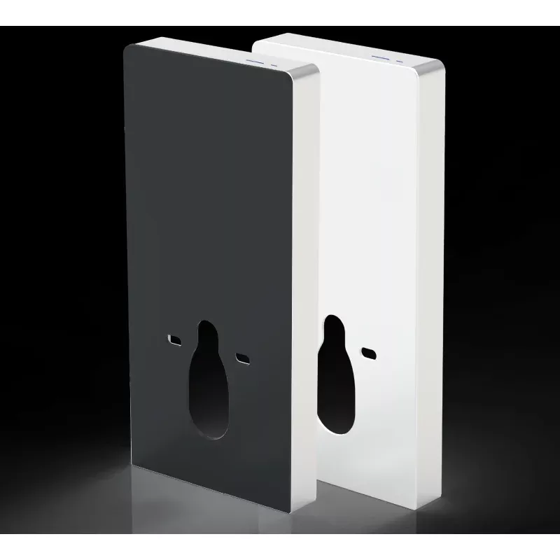 Pre-wall cistern 2-fold sensor flusher white/black