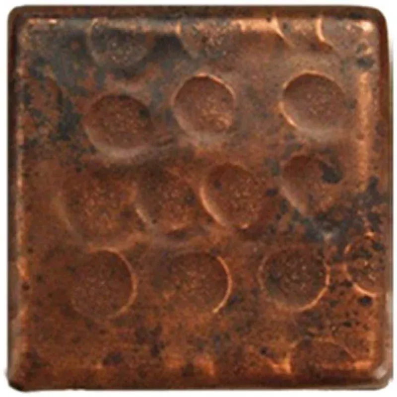 Premier Copper Products 2" x 2" Hammered Copper Tile