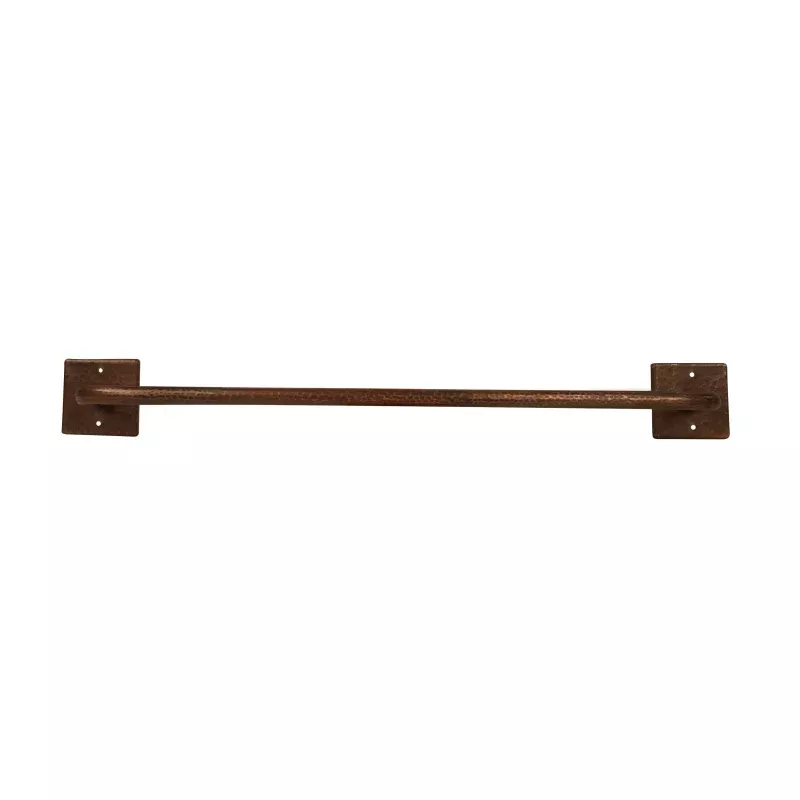 Premier Copper Products 24" Hand Hammered Copper Towel Bar