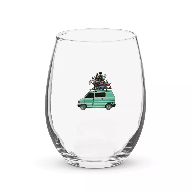 RAD Eurovan Stemless Wine Glass