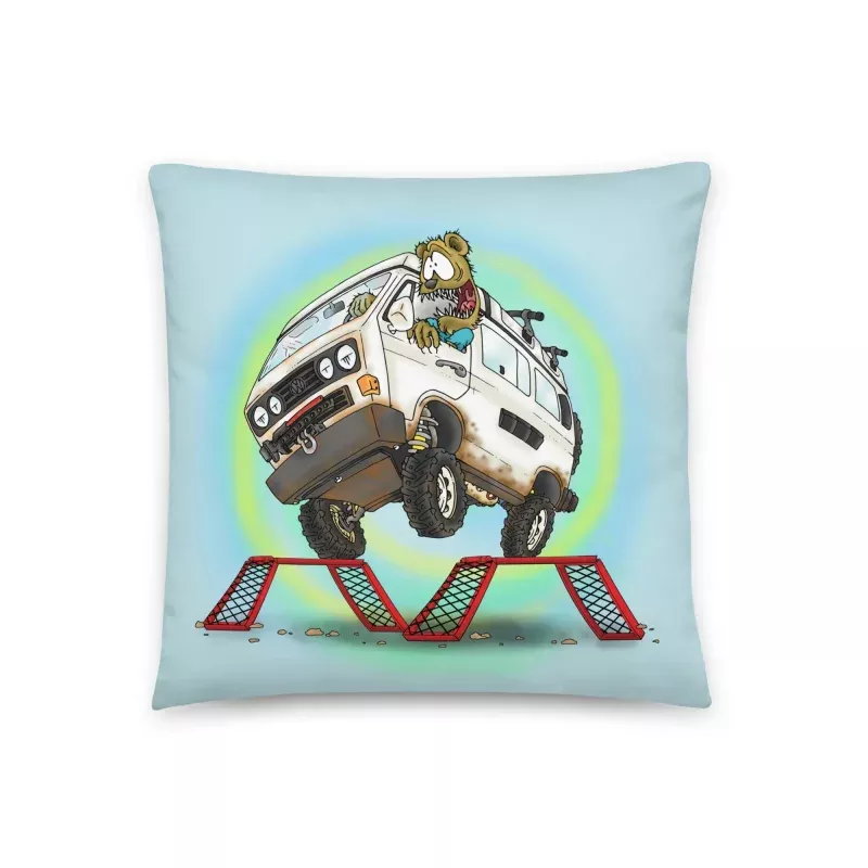 Ramp Champ Throw Pillow