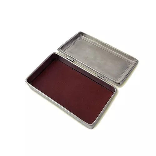 Rectangular Lidded Box, 7" by Match Pewter