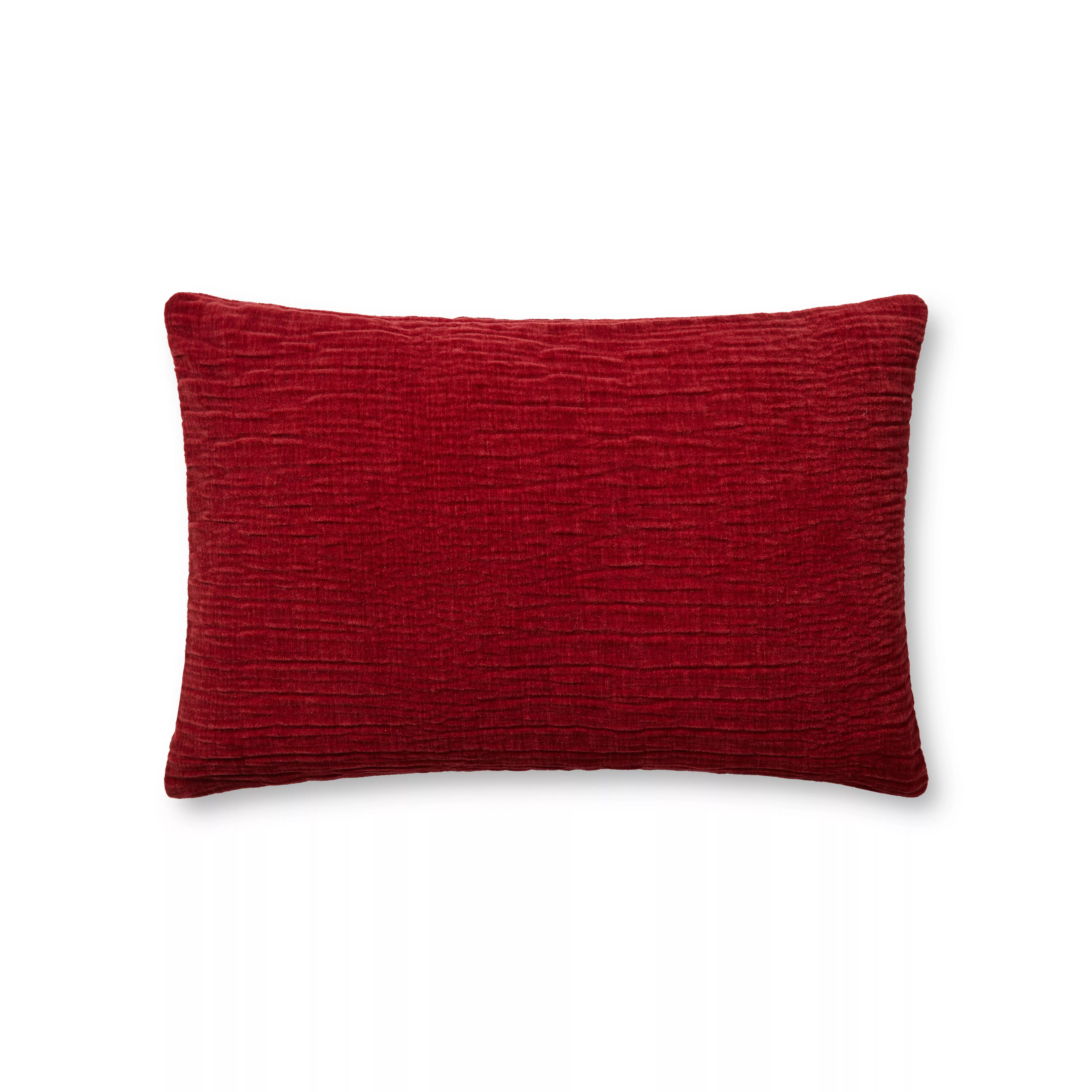 Red 13''x21'' Down Pillow