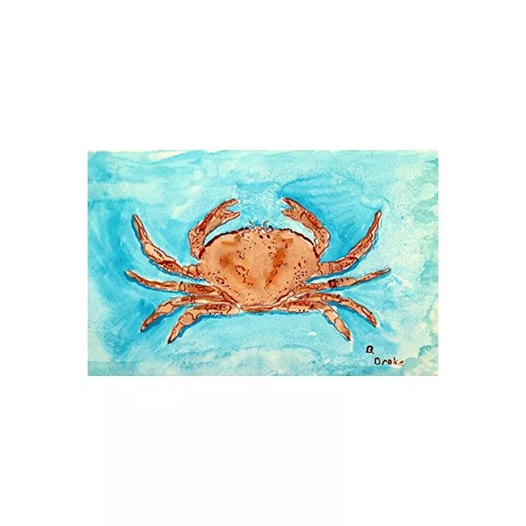Red Crab Door Mat 30x50