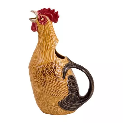 Rooster Pitcher, 45 oz. by Bordallo Pinheiro