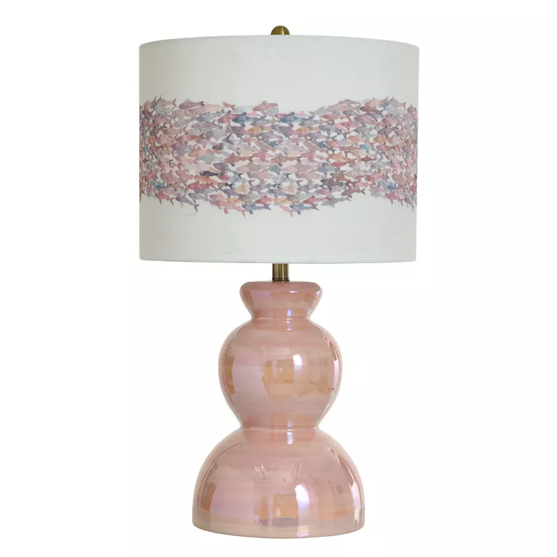 Rosé Drift Table Lamp