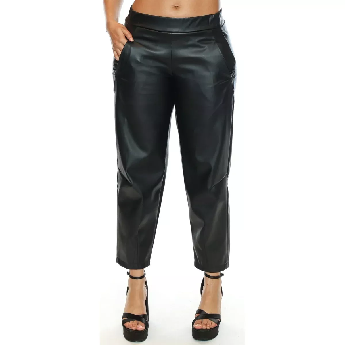 Roseann Faux Leather Pant