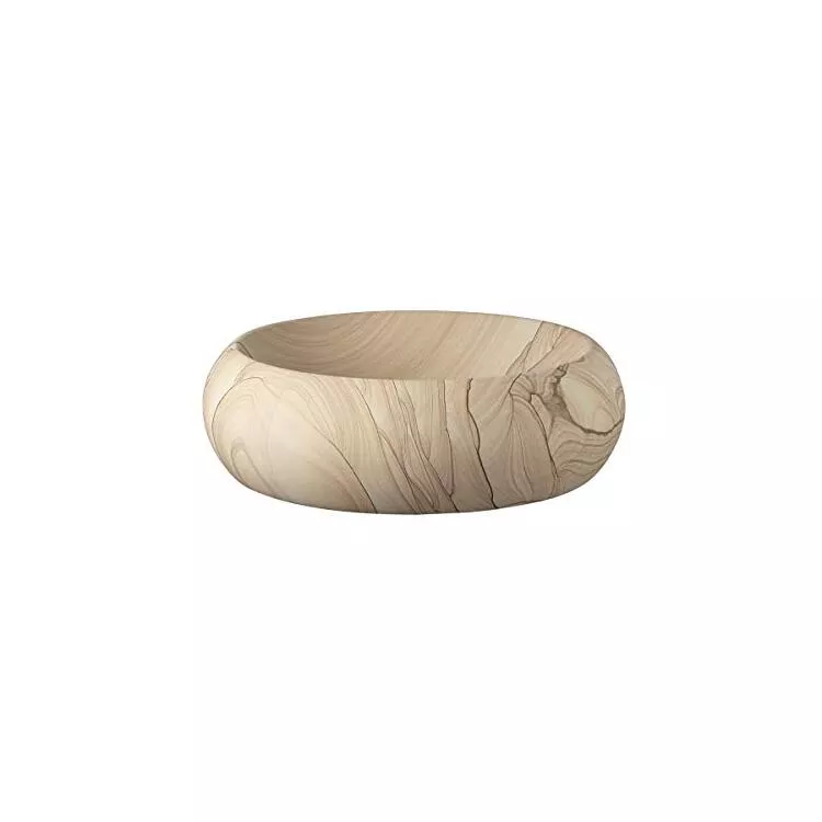 Round Sandstone Vessel Basin - Barclay Products