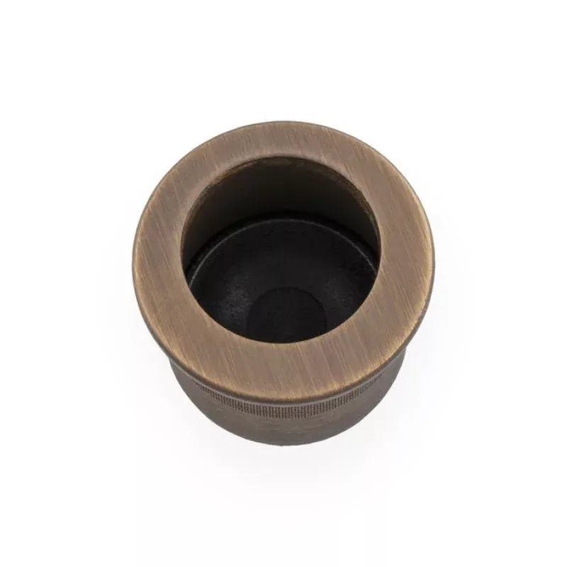 Round Sliding Door Finger Edge Pull
