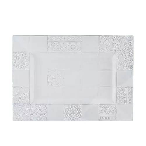 Rua Nova Rectangular Tray by Bordallo Pinheiro