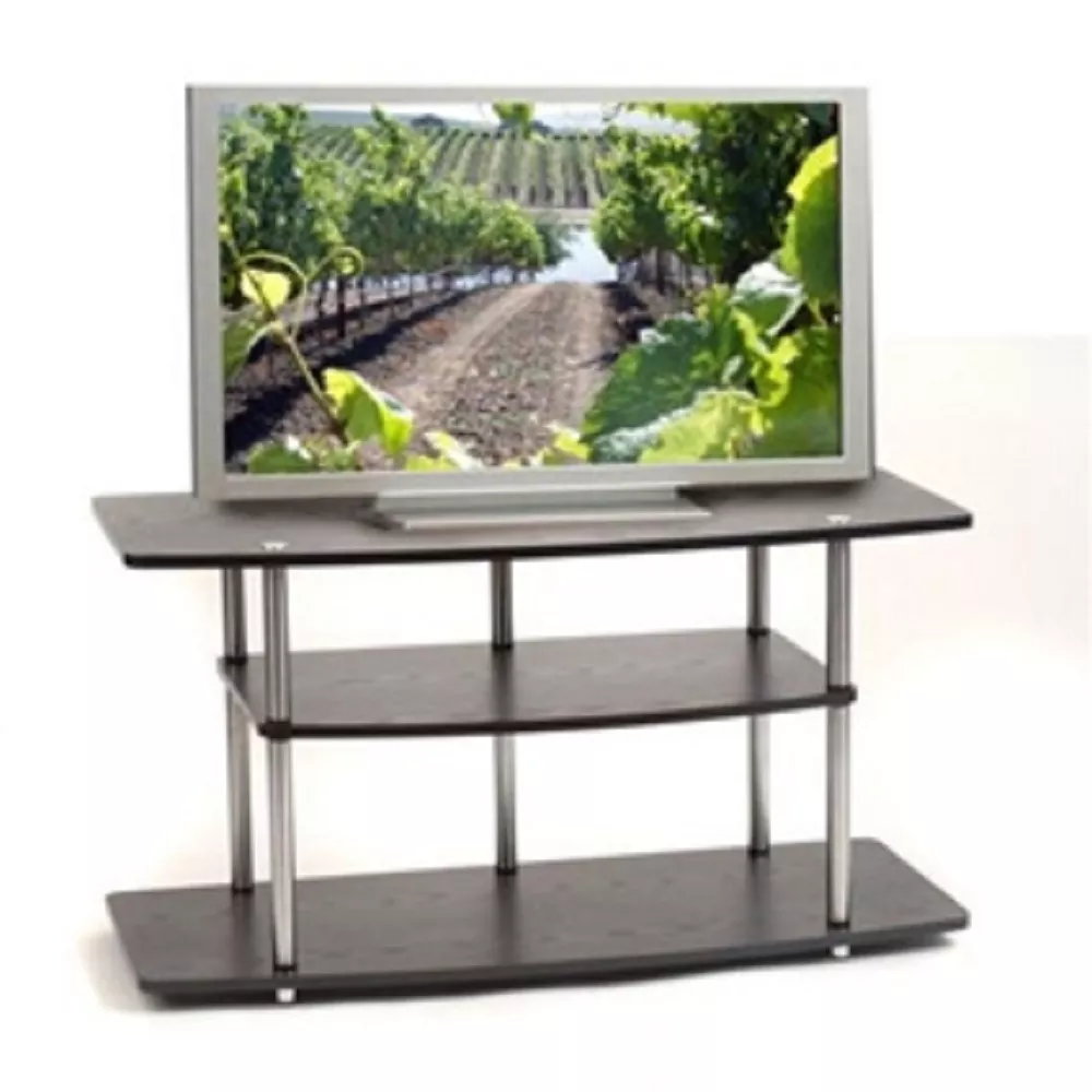 Rustic TV Stand for Flat Screen TVs – Farmhouse Media Console with Storage