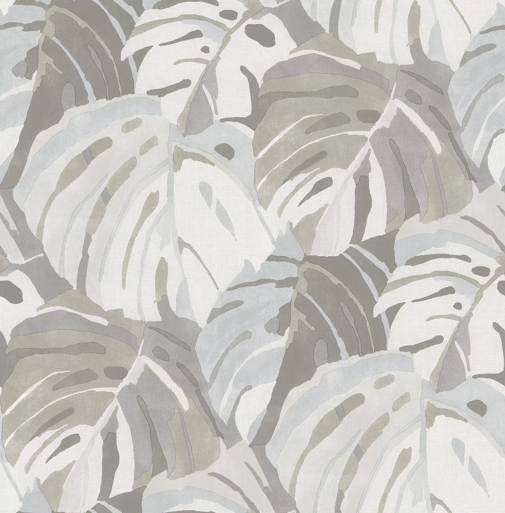 Samara Stone Monstera Leaf Wallpaper (Set of 2)