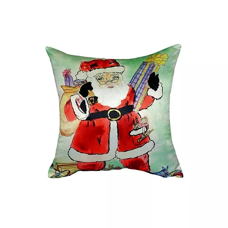 Santa No Cord Pillow 18x18
