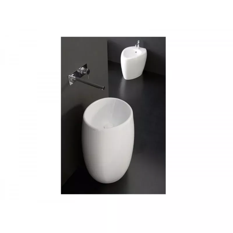 Scarabeo Moai freestanding sink 8603
