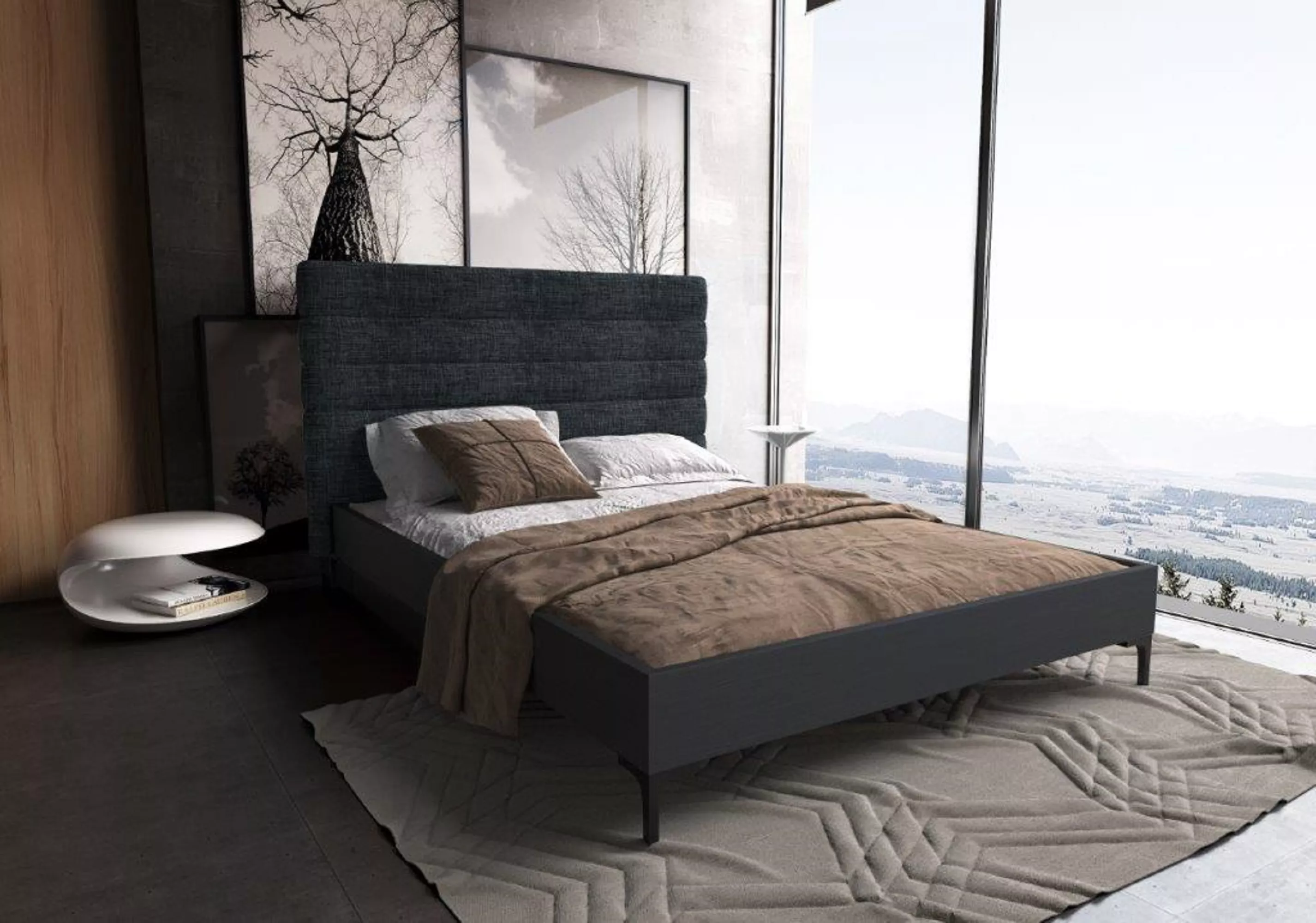 Schwamm Gray Full Bed