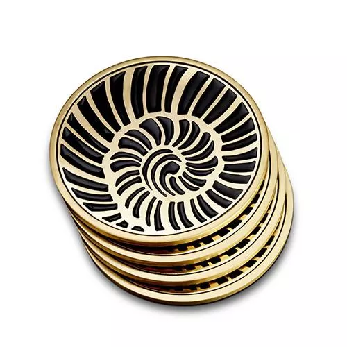 Seashell Coasters, Set of 4 by L'Objet