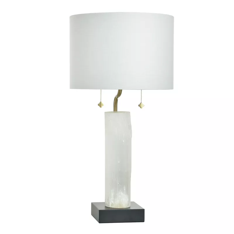 Selenite Glow Table Lamp