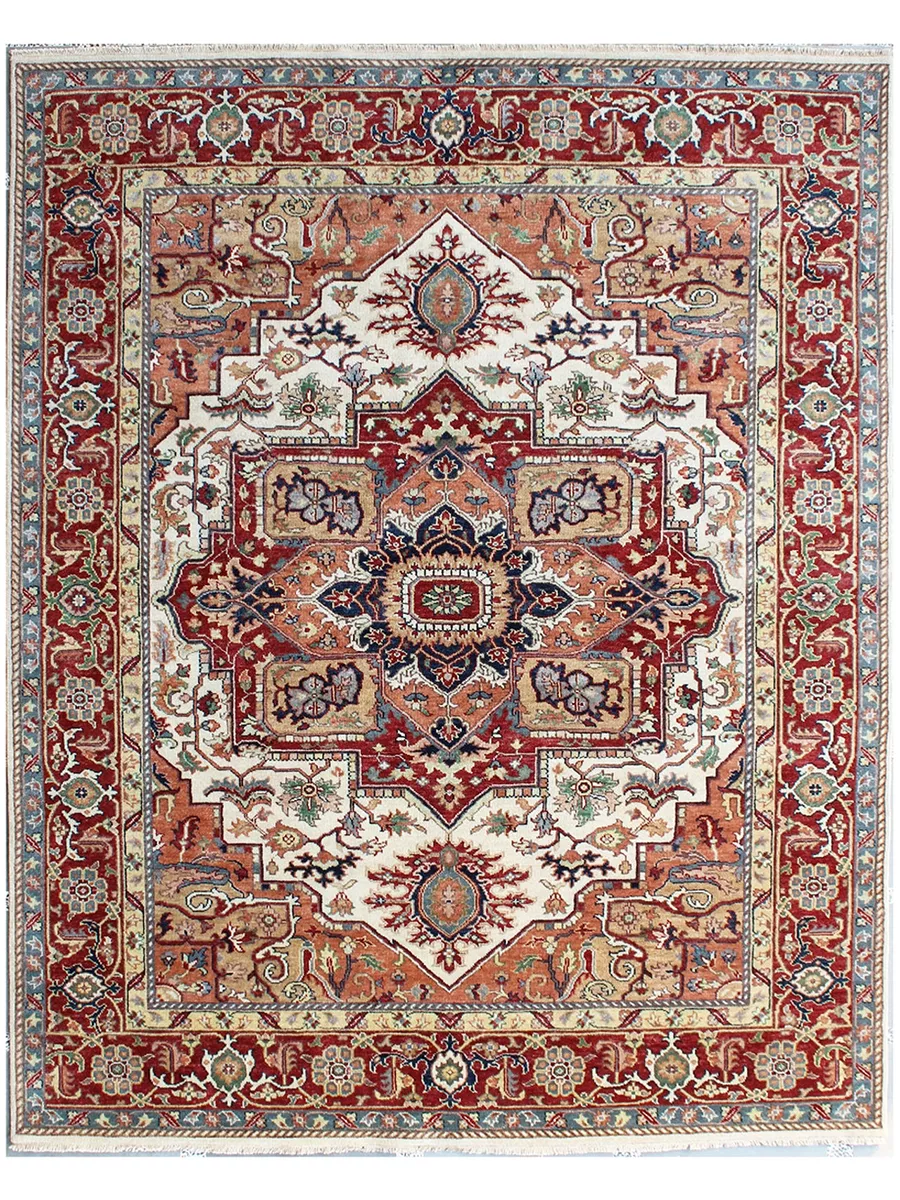 Serapi 630116 Ivory 8' x 10' Rug