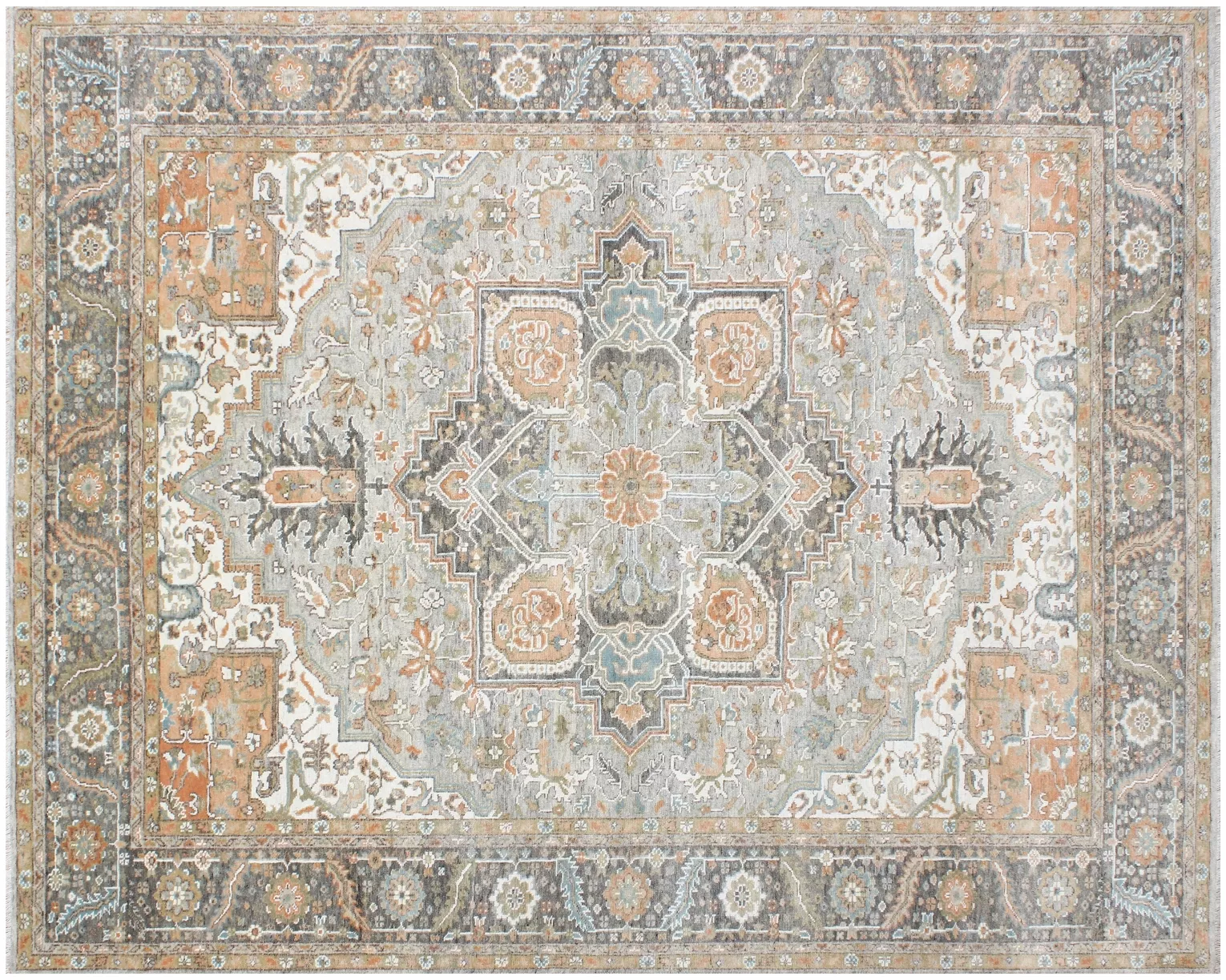 Serapi 630221 Silver 9' x 12' Rug