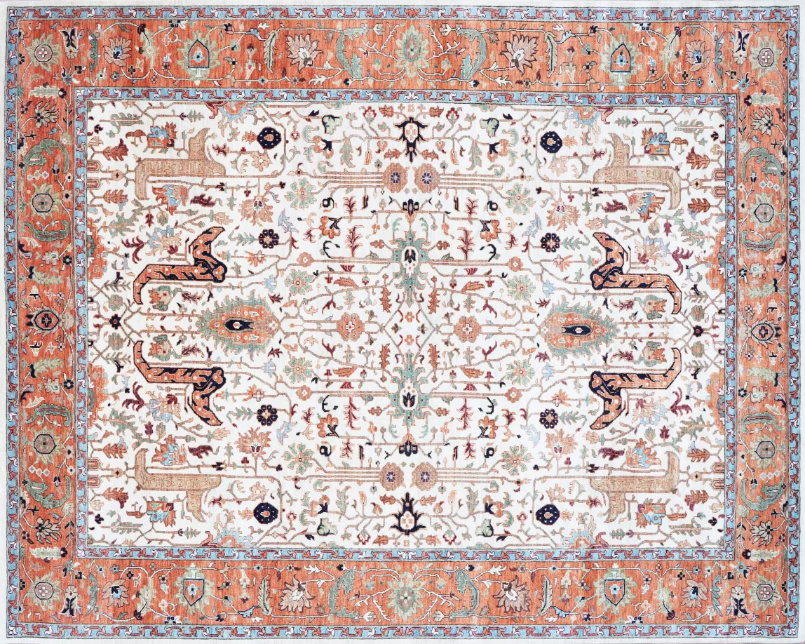 Serapi 630286 Ivory 9' x 12' Rug