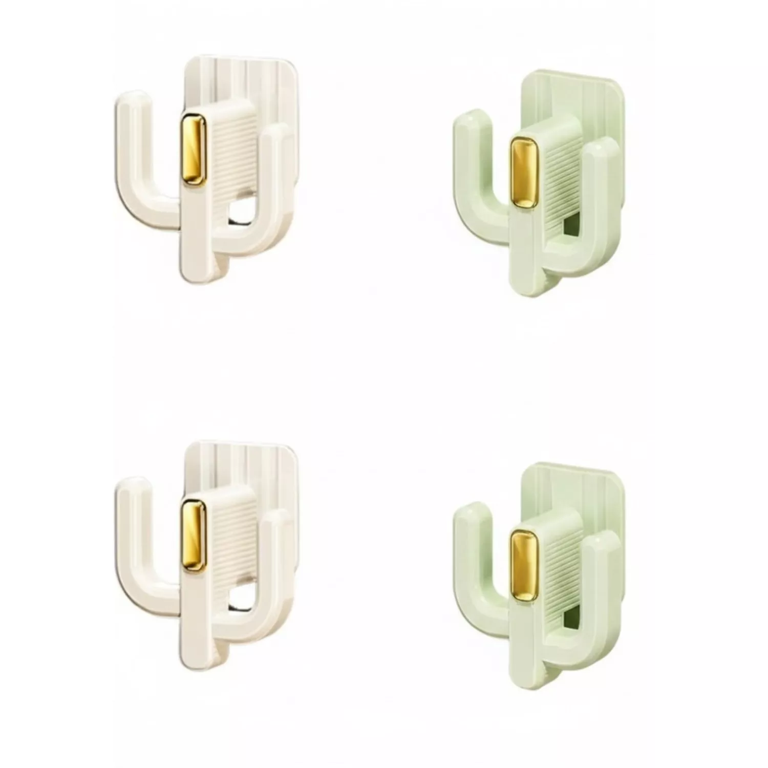Shoe Organizer White 4 Pack Wall Mounted Rack Hanging Shelf