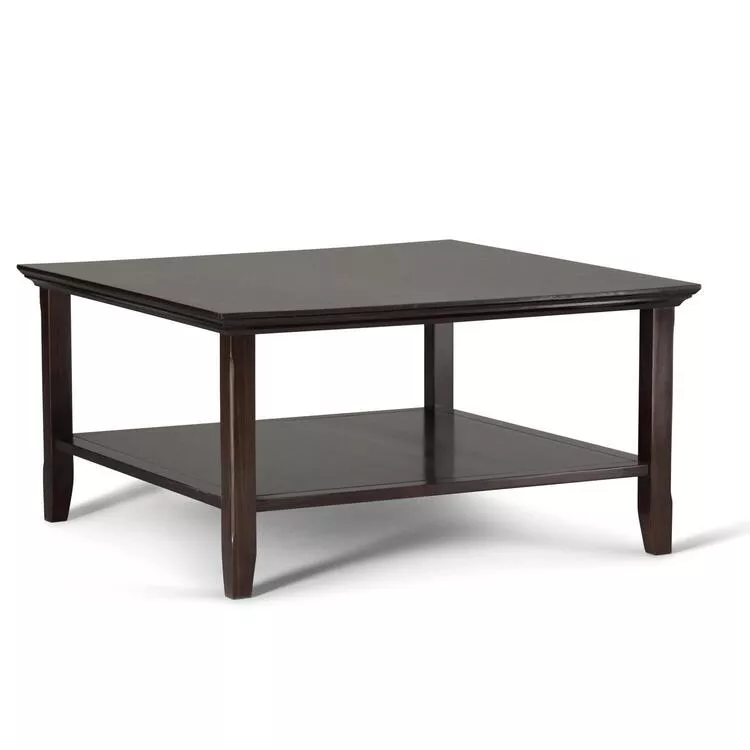 Simpli Home Acadian Square Coffee Table