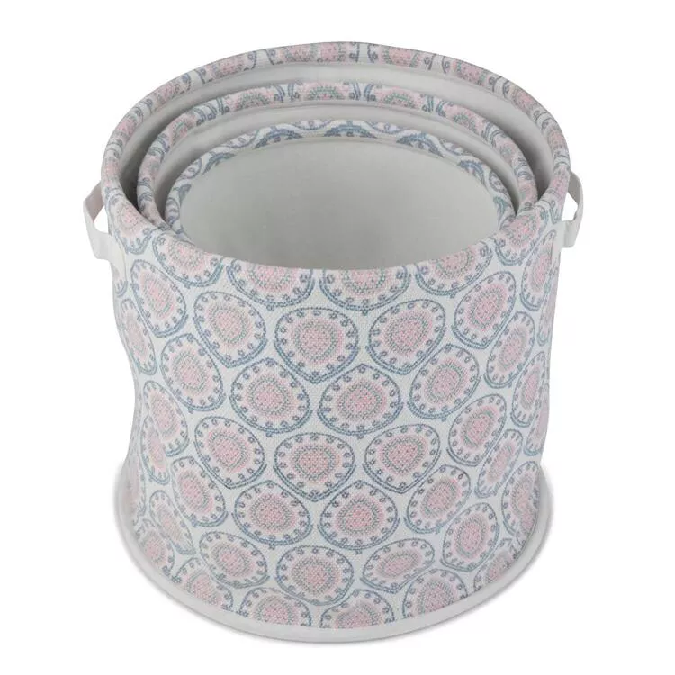 Simpli Home Carling 3 Pc Nesting Storage Basket Set