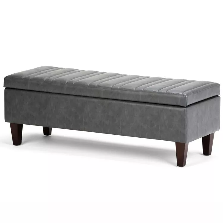 Simpli Home Monroe Storage Ottoman