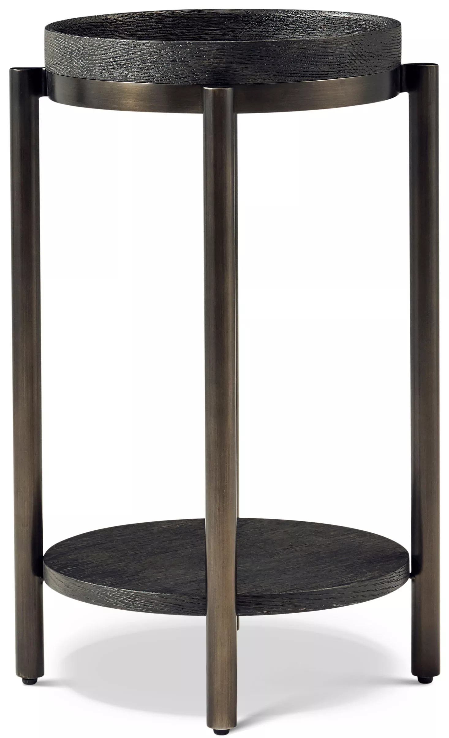 Sm. Repose Round Side Table - Black