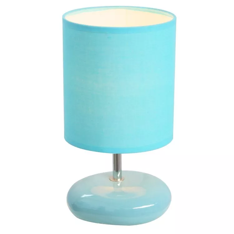 Small Stone Look Table Lamp