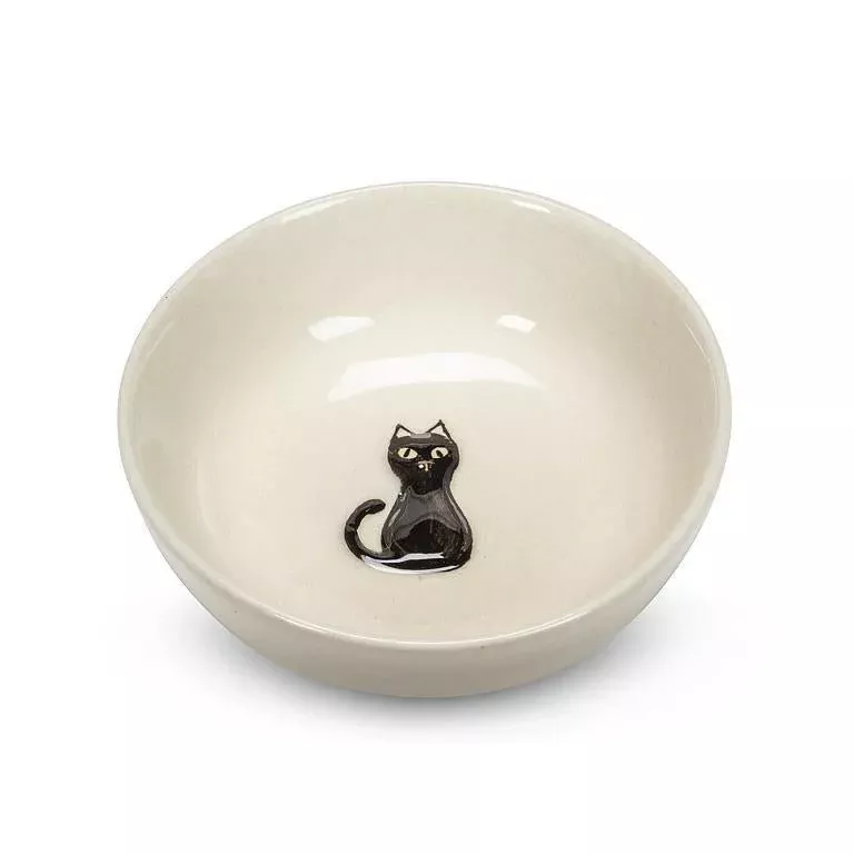 Small Trinket Dish With Cat