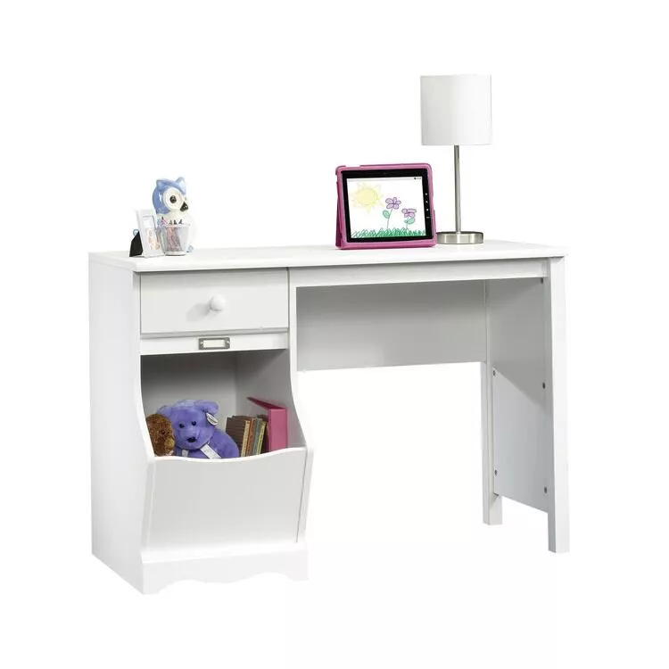Soft White Kids Pogo Desk Storage - Sauder